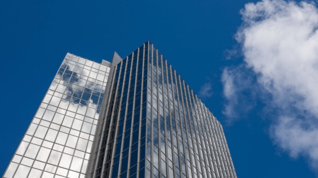 skyscraper and blue sky image